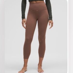 VGUC Women’s Lululemon Align High-Rise Crop 23" Oxide Size 0